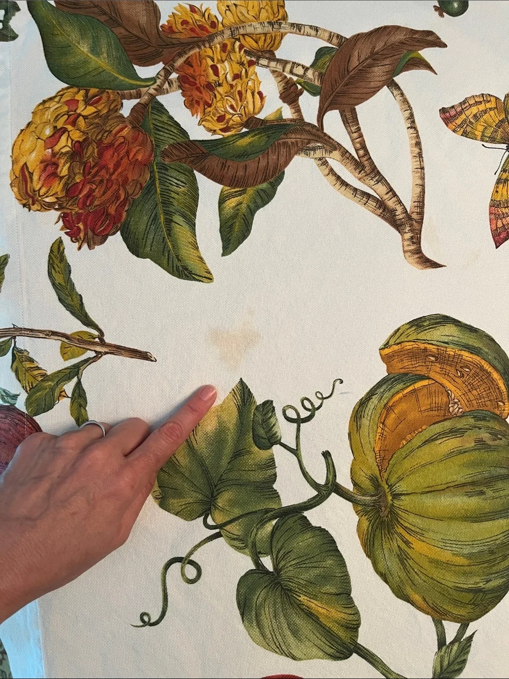 Williams Sonoma tablecloth
